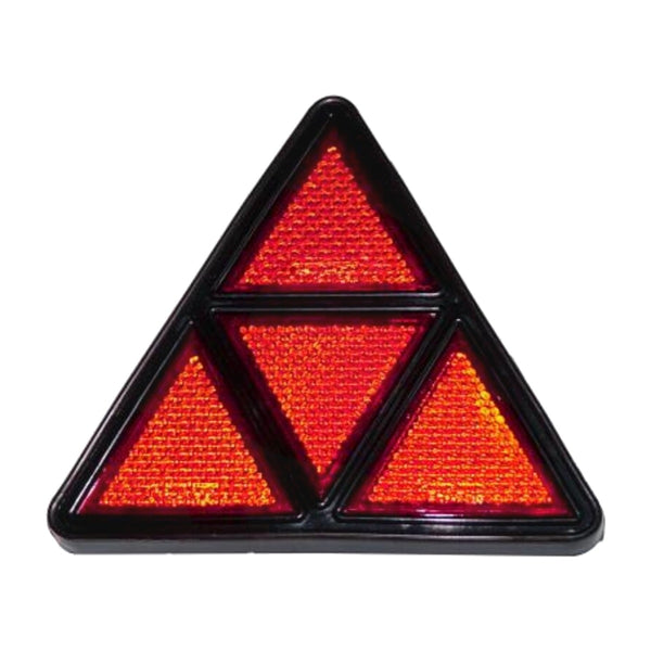 Dreieckrückstrahler RD 8 rot