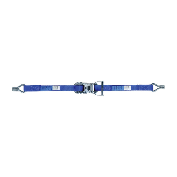 Dolezych Zurrgurt 4 m × 25 mm 2-teilig mit Druckratsche und Profilhaken