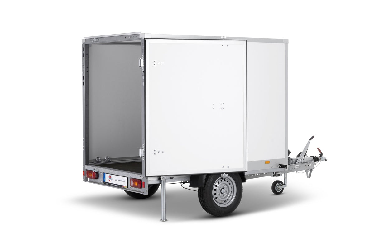 Kofferanhänger 750 kg Tieflader von STEMA - Nutzmaß (L × B): 214 x 132 cm