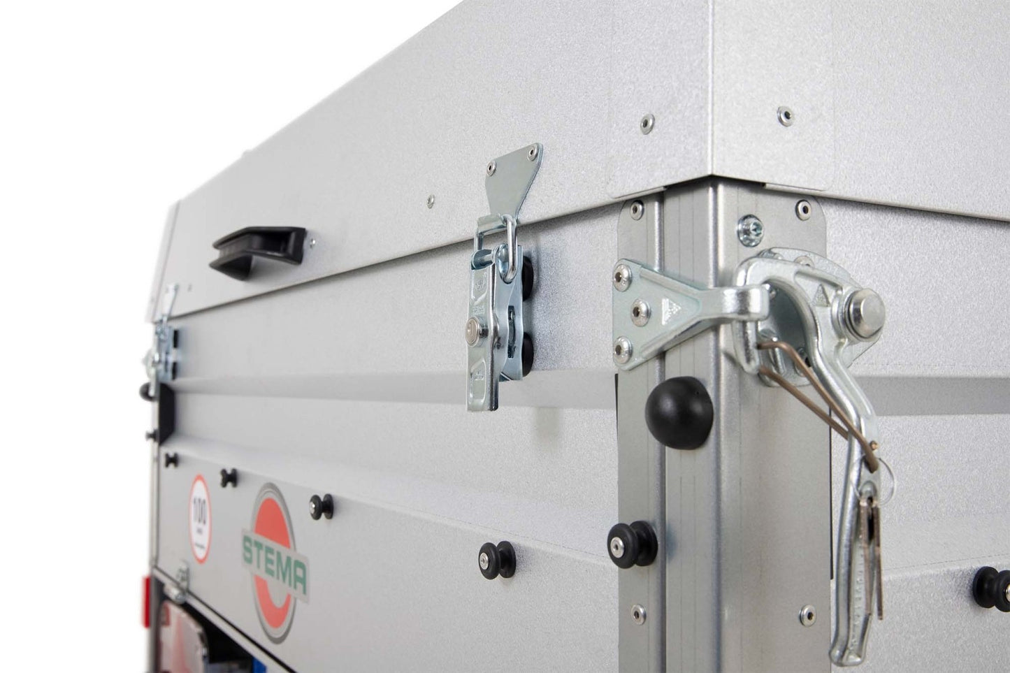 Deckelanhänger Deckel verstärkt 750 kg Tieflader von STEMA - Nutzmaß (L × B): 201 × 108 cm