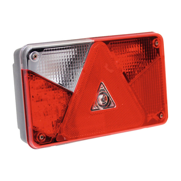 Aspöck Multipoint V LED Rückleuchte links mit Nebelschlusslicht