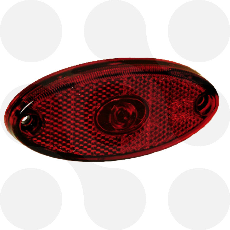 Aspöck Flatpoint II LED Positionsleuchte rot