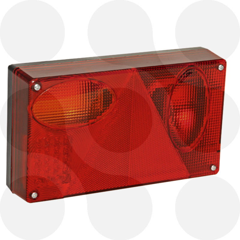 Aspöck Multipoint LED Rückleuchte links 24 V