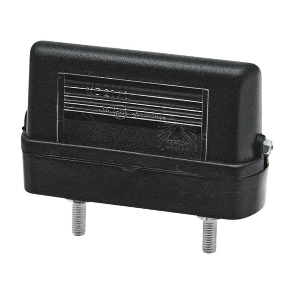Aspöck Kennzeichenleuchte Regpoint Small 12 V mit Gummitülle