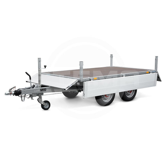 Bordwandaufsatz 35 cm hoch aus Aluminium für SySTEMA-Hochlader