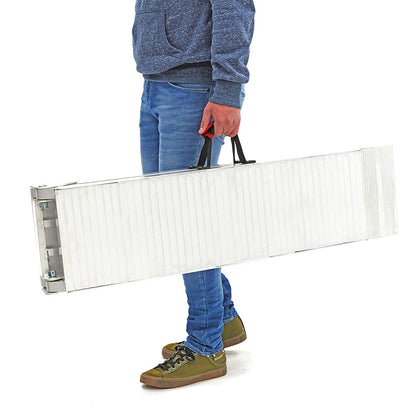 STEMA Alu-Auffahrrampe Model C – Anwendung