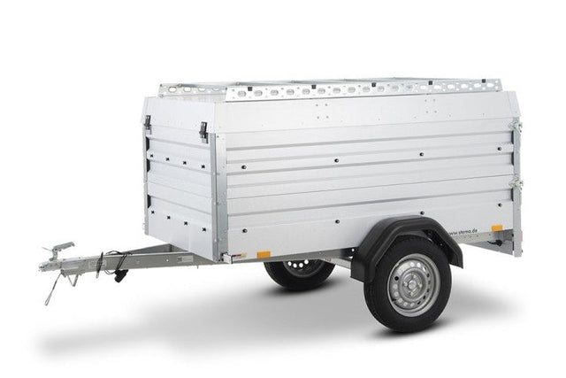STEMA Deckelanhänger 750 kg verstärkt Höhe 81 cm – ungebremst – Nutzmaß 201 × 108 cm