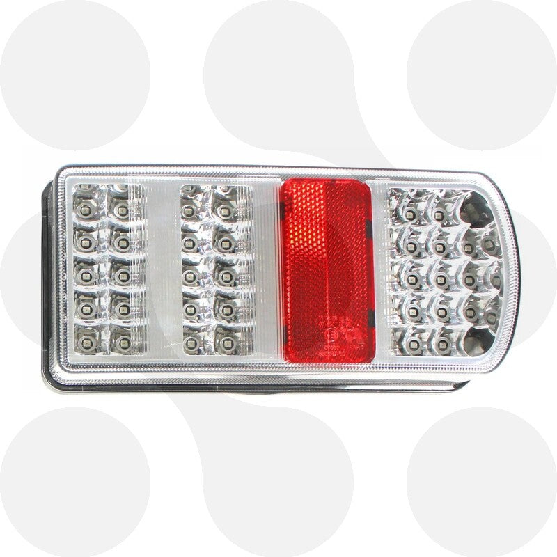LED-Rückleuchte 12 V 225×105 mm für Anhänger