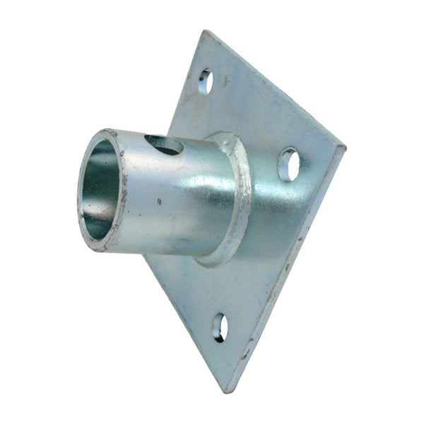 Flansch für Stützfuß verzinkt 80×80 mm
