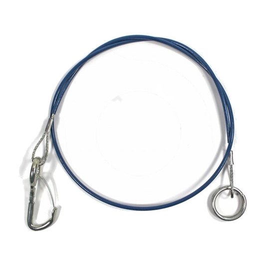 Abreißseil mit Karabinerhaken und Ring 910 mm