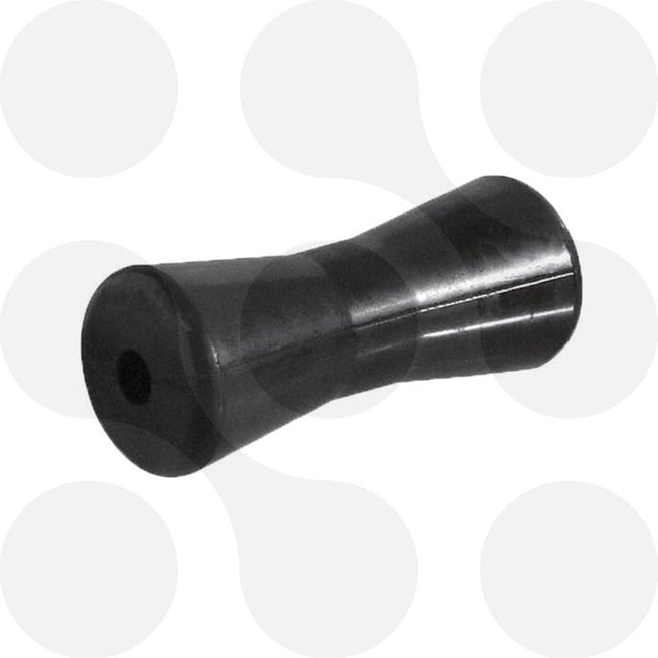 Kielrolle 195 mm V-Form Gummi für Bootstrailer