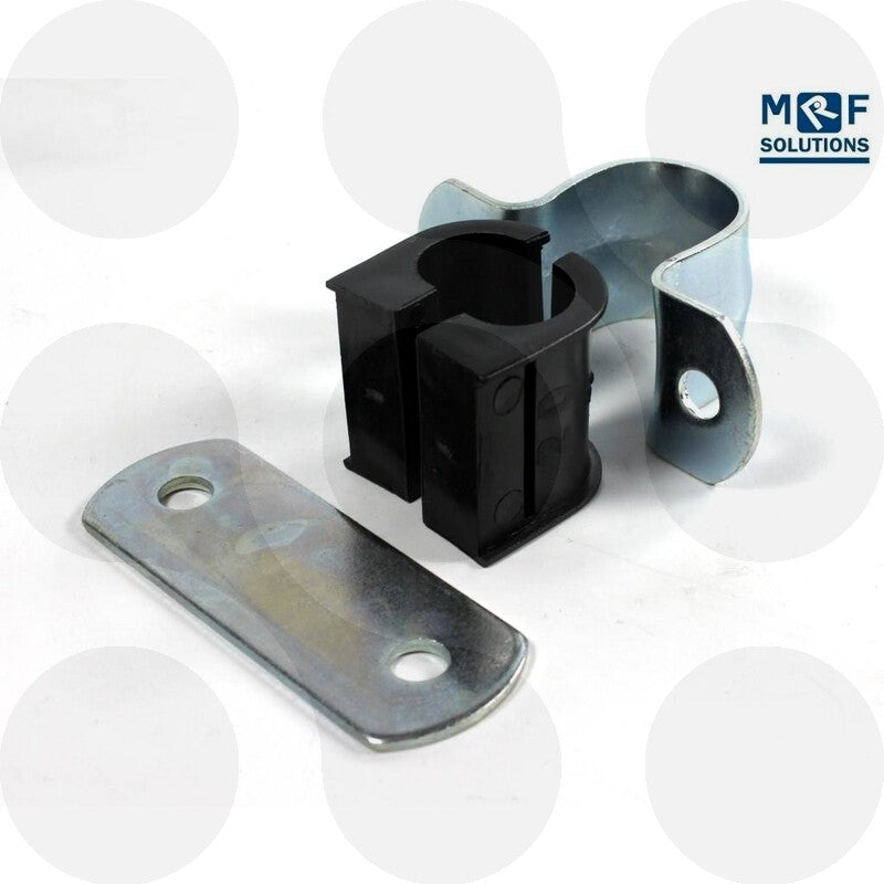 MRF Rohrhalter VA mit Halbbuchse Ø 16 mm