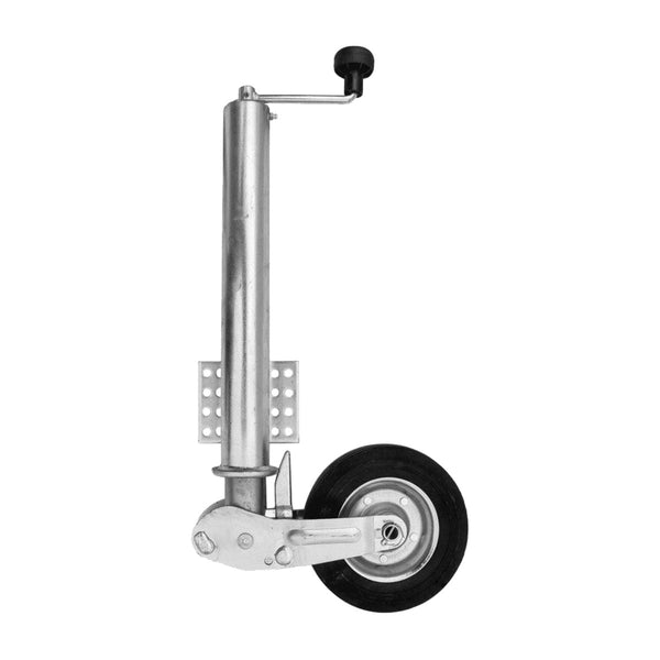 Stützrad Ø 60 mm 250 kg klappbar mit variablem Flansch