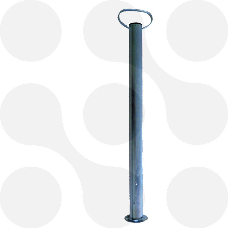 Abstellstütze verzinkt Rohr Ø 48 mm, 700 mm lang, 200 kg Stützlast