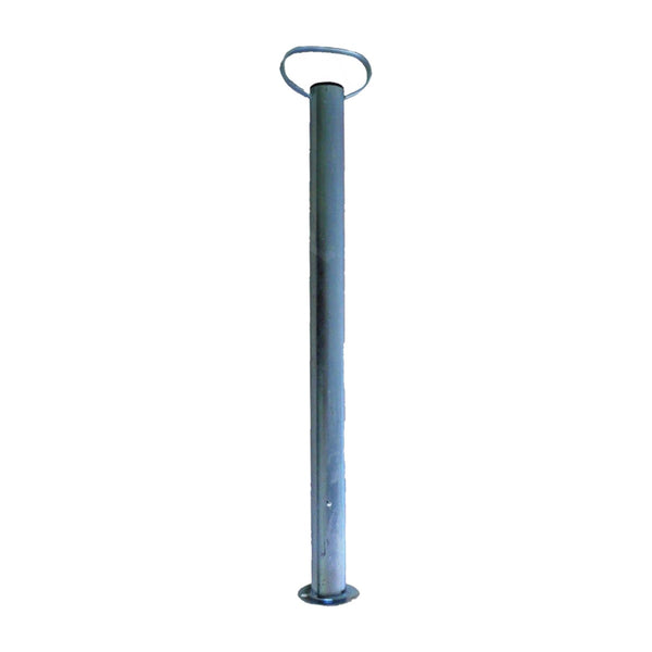 Abstellstütze verzinkt Rohr Ø 48 mm, 700 mm lang, 200 kg Stützlast