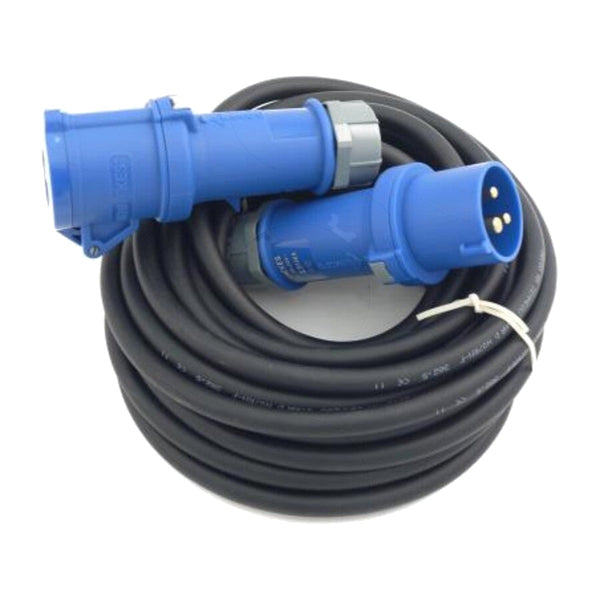CEE Verlängerungskabel 10 m mit CEE-Kupplung und CEE-Stecker