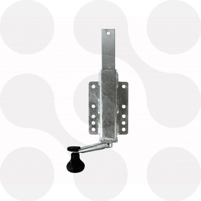 Kurbelstütze für Bootstrailer Rohr 40 × 40 mm