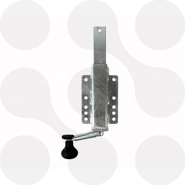 Kurbelstütze für Bootstrailer Rohr 40 × 40 mm