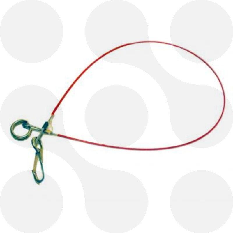 Abreißseil 910 mm mit Karabinerhaken und Ring