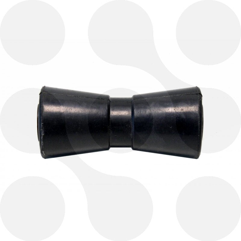 Kielrolle Gummi 195 mm V-Form