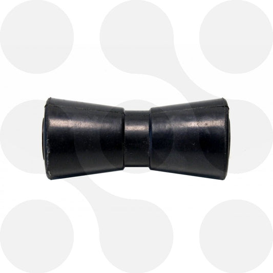 Kielrolle Gummi 195 mm V-Form