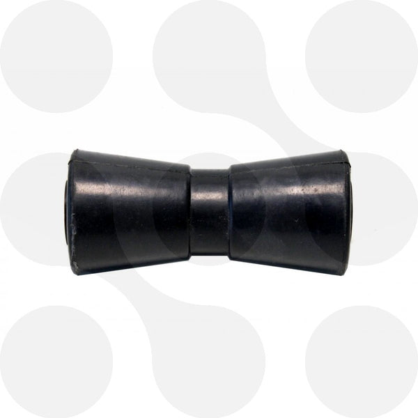 Kielrolle Gummi 195 mm V-Form