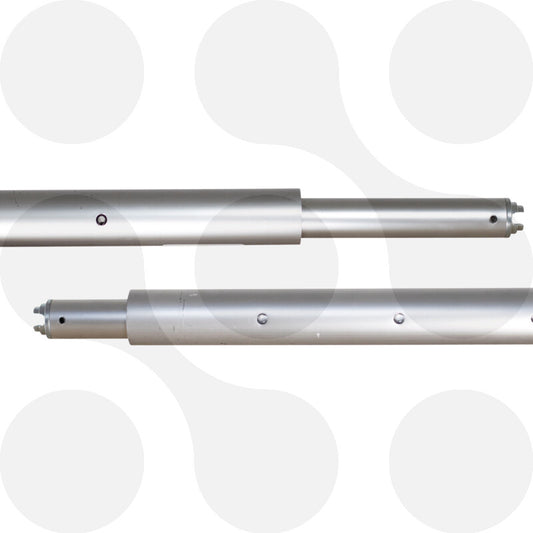 Master's Best Sperrstange rund, Aluminium eloxiert 2.220–2.650 mm