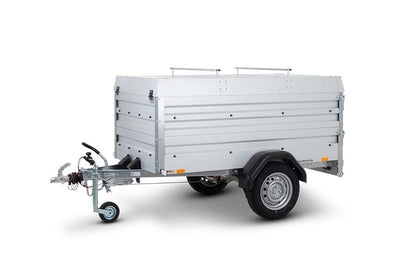 Deckelanhänger 750 kg Tieflader von STEMA - Nutzmaß (L × B): 201 × 108 cm