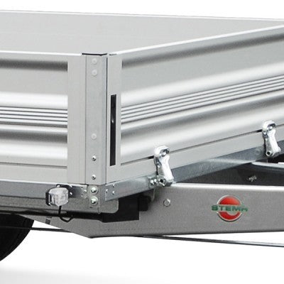 STEMA ALU ST O2 30-40-18.2 - 3.000 kg Tandemachser Kastenanhänger - Gebremst