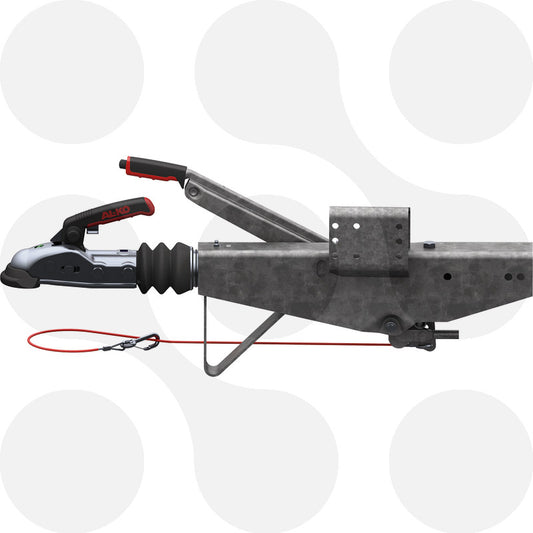 AL-KO Auflaufeinrichtung Vierkant Typ 161 S 950–1.600 kg