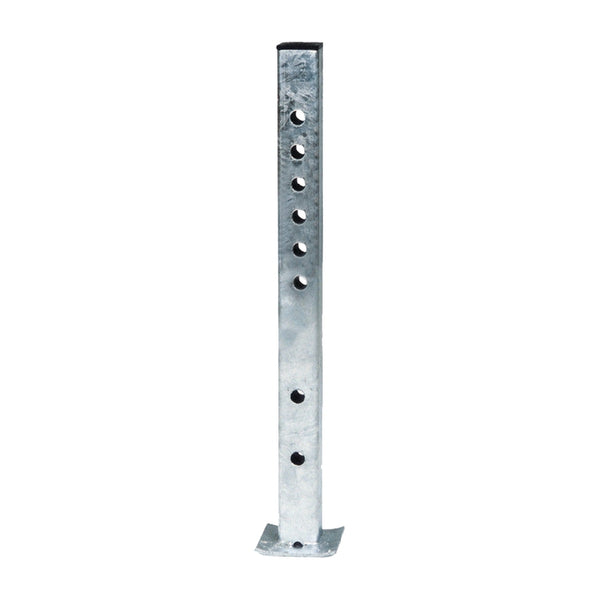 AL-KO Stützfuß starr Vierkant 50 mm, 400 kg, arretierbar, verzinkt