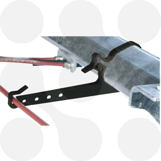 AL-KO Bremsseilhalter schwarz für Achskörper 110 mm