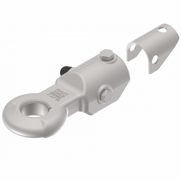 Knott Zugöse DIN 74054-40A für Zugstange Ø 50 mm, Bohrung 12,5 mm, 3.500 kg, verzinkt