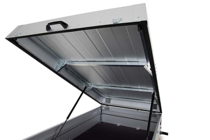 Deckelanhänger Deckel verstärkt 750 kg Tieflader von STEMA - Nutzmaß (L × B): 201 × 108 cm