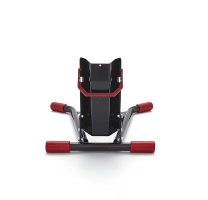 ACEBIKES Kurze Motorradstandschiene mit Wippe – SteadyStand für Reifen 90-130 mm, 15-19 Zoll