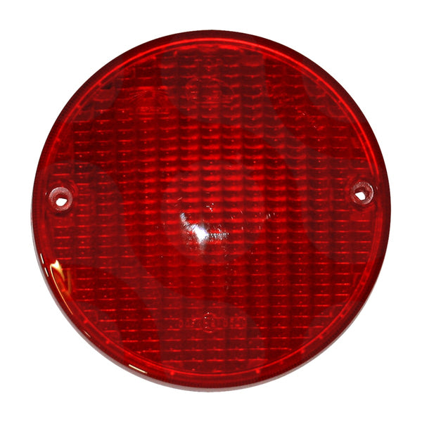 Aspöck Lichtscheibe rot rund Ø 140 mm für 3-Chamber Light und Fog Lamp