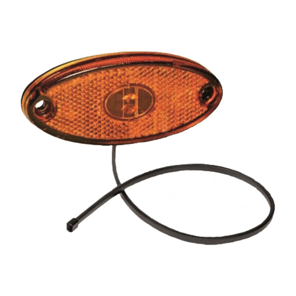 Aspöck Flatpoint II LED Seitenmarkierungsleuchte gelb 12 V