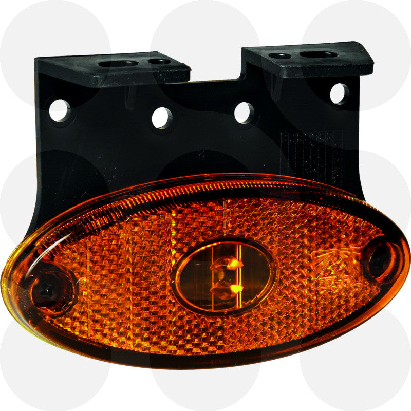 Aspöck Flatpoint II LED Seitenmarkierungsleuchte gelb