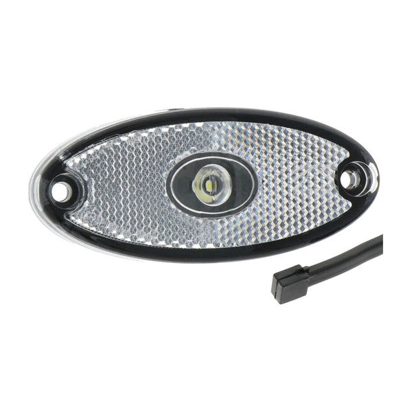 Aspöck Flatpoint II LED Positionsleuchte weiß