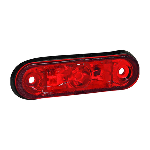 Aspöck Posipoint II LED Positionsleuchte rot 12/24 V