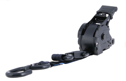 Automatik-Spanngurte 2er Set 3,65 m – 25 mm LC 340 daN mit S-Haken