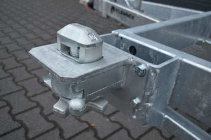 Containeranhänger 3.500 kg drei 1.350 kg Achsen von VLEMMIX - 20 FT Container