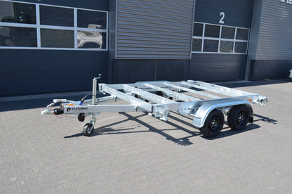 Containeranhänger 3.500 kg zwei 1.800 kg Achsen von VLEMMIX - 10 FT Container