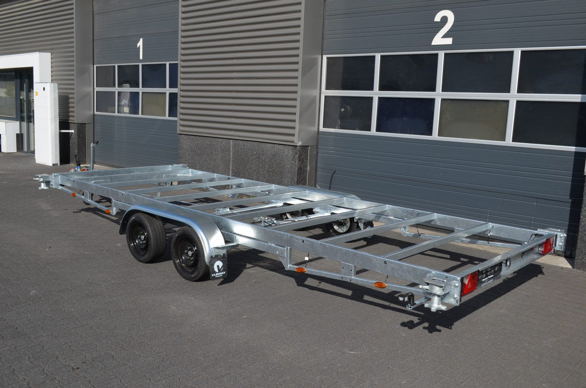 Containeranhänger 3.500 kg zwei 1.800 kg Achsen von VLEMMIX - 20 FT Container