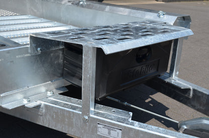 Baumaschinenanhänger 3.000 kg zwei Achser von VLEMMIX - Nutzmaß (L × B): 480 × 180 cm