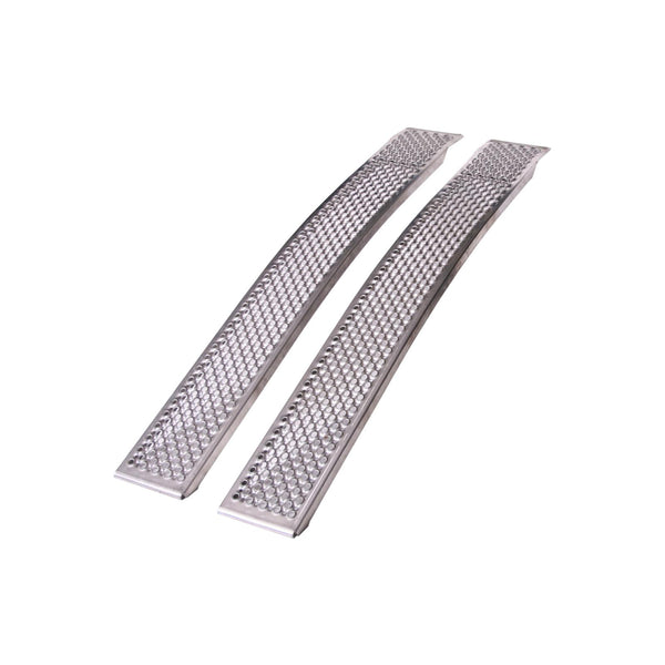 Variant Alu-Auffahrrampe 1.500 × 200 mm, gebogen