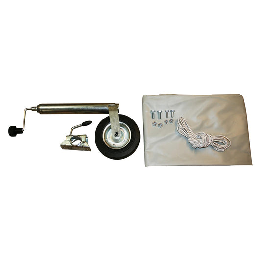 Variant Zubehörpaket Flachplane + Stützrad 220 × 130 cm für 220 S1