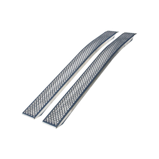 Variant Alu-Auffahrrampe 2.000 × 200 mm, gebogen