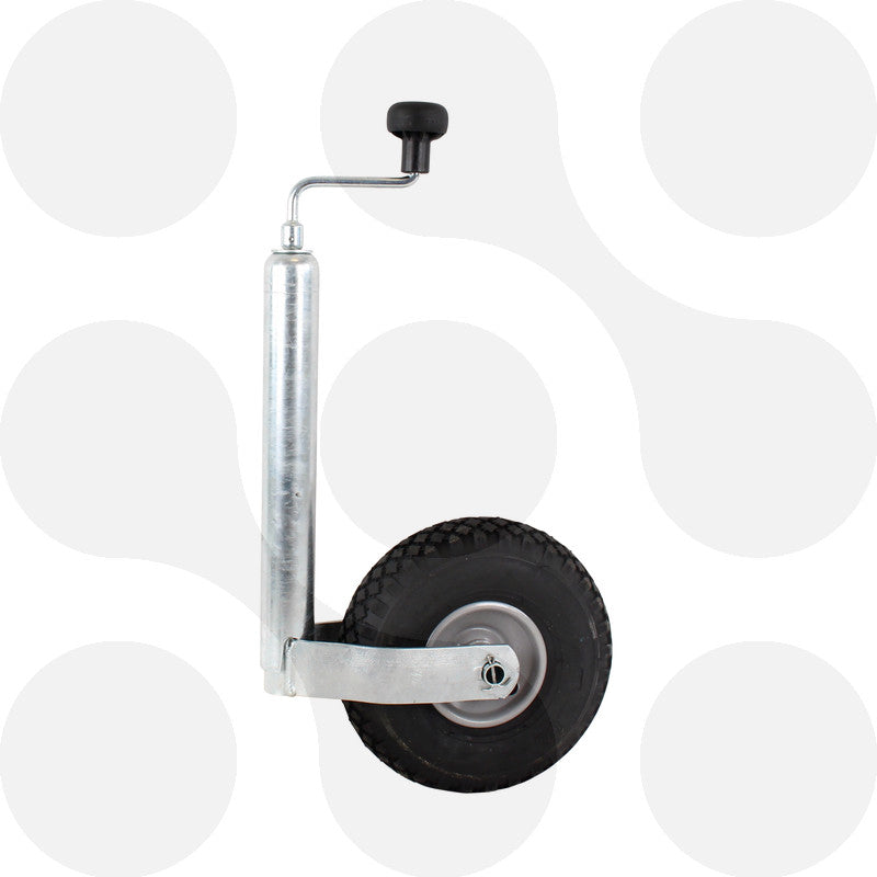 Winterhoff Stützrad Ø 48 mm 150 kg starr mit Luftbereifung