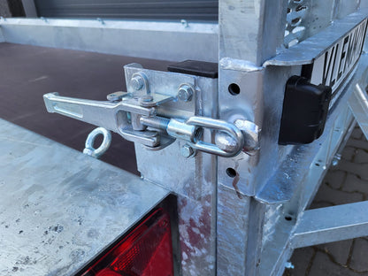 Baumaschinenanhänger 3.000 kg zwei Achser von VLEMMIX - Nutzmaß (L × B): 480 × 180 cm